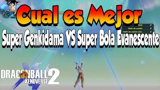 Comparando habilidades Super Bola evanesente VS Super Bomba de Energia ●Dragon Ball Xenoverse 2● [upl. by Nettle]