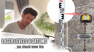 Laser Levels amp Datums Explained – How to set up a laser level for Groundworks using the UK Datum [upl. by Nomrac]