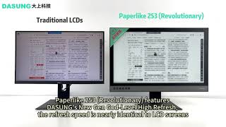 Paperlike 253 Revolutionary vs LCD Unmatched UltraFast Speed Truly Unbelievable [upl. by Hellah]