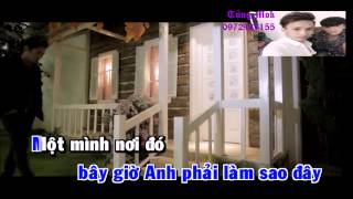 Karaoke HD Phải Làm Sao Đây Du Thiên Full beat [upl. by Aicina]