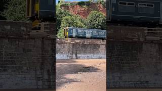 GWR class 150s rattling into Coryton tunnelcoryton cove DawlishExeter SD to Paignton 150207202 [upl. by Libove]