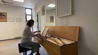 Présentation du clavicorde par Charlotte Marck Professeur de clavecin au Conservatoire de Nice [upl. by Harbour]