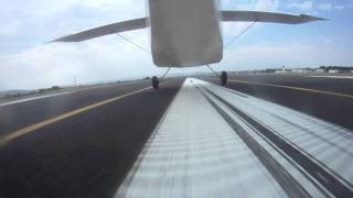 Wittman Tailwind W8 Wheel Landing at KYKM [upl. by Douglass]