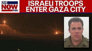 IsraelHamas war Israeli forces enter Gaza City as Biden calls for pause  LiveNOW from FOX [upl. by Francyne]