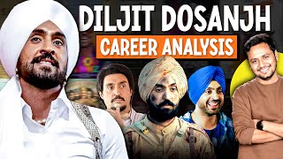 Diljit Dosanjhs Career Review  Diljit’s Iconic Films Songs Global Collaboration amp More [upl. by Mortie]