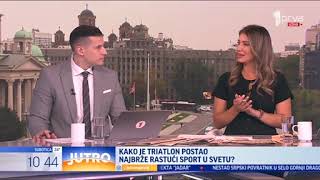 Darko Savić Unveils mts IRONMAN 703 Belgrade  Exclusive TV Prva Interview [upl. by Kulda]