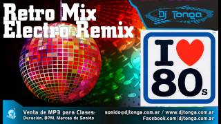 BEST RETRO DISCO MIX 80 AND 90 ELECTRO REMIX DJ TONGA [upl. by Gaudette]