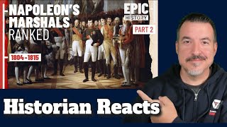 Napoleons Marshals Part 2  Epic History Reaction [upl. by Sybil532]