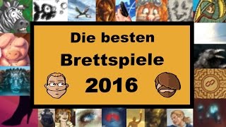 Die besten Brettspiele 2016  Unsere Top 3 nach Kategorie [upl. by Carmela]