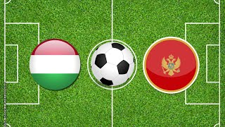 Hungary vs Montenegro  Euro 2024 Qualifiers  PES 21 [upl. by Rexford]