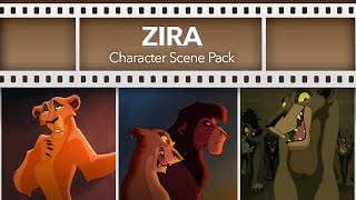 Zira  “The Lion King 2”  HD Scene Pack Part 2 [upl. by Brade727]