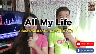 quotAll My Lifequot Linda Ronstadt amp Aaron Neville  Father amp Daughter DuetCover TODA Musika [upl. by Adnov]