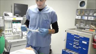 Intubation through an LMA [upl. by Arremat]