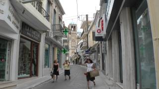 30 Seconds Samos  narrow lane in Karlovasi [upl. by Nerred]