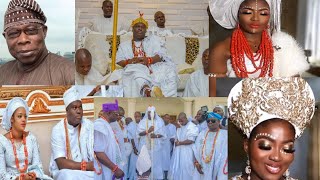 👉OONI OF IFE NEW WIFE REACTIONS🛑OBASANJO amp IFE ELDERS MOVE TO 📢RECONCILE QUEEN NAOMI ampOONI😍 [upl. by Bullivant]