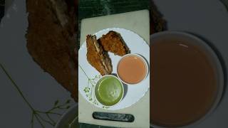 Crispy kurkure Sandwich Recipe shorts food [upl. by Anawak]