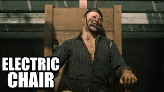 RED DEAD REDEMPTION 2  Electric Chair Scene [upl. by Sothena]