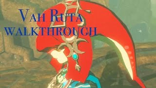 Breath of the Wild  Vah Ruta dungeon walkthrough [upl. by Kaltman526]