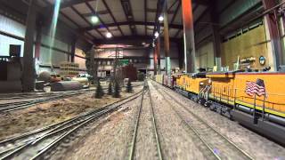 Observation car view Northeast Florida Model Railroaders [upl. by Divd670]