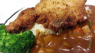 Tonkatsu Curry Rice  Pork cutlet  とんかつカレーライス  吉列豬排咖哩飯  ASMR  Mukbang  Eating Sounds [upl. by Akimet]