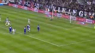 Juventus  Sampdoria 12 Sky HD Highlights Serie A 19 giornata 06012013 [upl. by Samella]