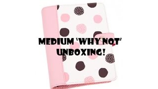 Kikki K Why Not planner unboxing [upl. by Ivetts]