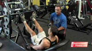 Instructional Fitness  Seated Leg Press [upl. by Herta]