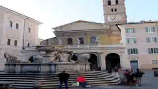 Trastevere Rome Italy [upl. by Yesnil]