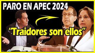 🔴DIRIGENTE JULIO CAMPOS RESPONDE A LAS AMENZAS DE DINA CONTRA QUIENES PROTESTEN DURANTE APEC [upl. by Anahoj]