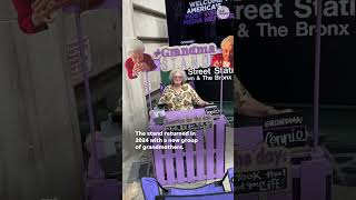 Grandma Stand connects New Yorkers with advice and comfort [upl. by Pazice]