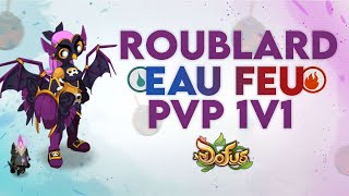 DOFUS TOUCH Roublard Eau Feu 200 pvp 1v1 TERRA COGITA [upl. by Aihsa]