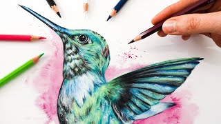 Watercolor Pencils Tutorial 10 MISTAKES Beginners Make [upl. by Panthea539]