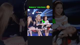 Jennie Was Singing When She Suddenly Fell Asleep 🤣 jisoo lisa blackpink jennie funny cute [upl. by Daenis]