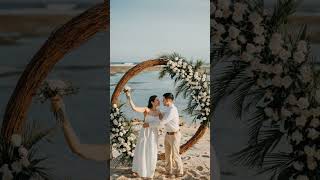 Una boda exotica de Laura y Andres en la playa Timbis Bali bodas baliboda bodabalinesa [upl. by Uyr]