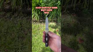 THE MUSTHAVE OLD TIMER BOOT KNIFE 162ot 🔥⚔️🔥 youtubeshorts knife edc [upl. by Nahta572]