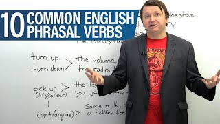 10 Phrasal Verbs for everyday life [upl. by Olva941]