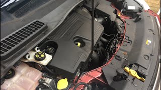 Changing a Fuel Filter on a 2016 FORD KUGA 20TDCI Duratorq EDGE  SMAX [upl. by Uzia349]