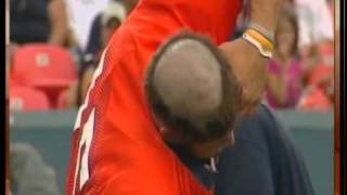 Tim Tebow haircut [upl. by Llatsyrc]