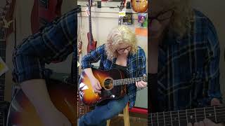 Xenia demos the 2021 Eastman E10D at Vig Guitars [upl. by Bastian972]