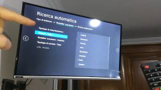 Come fare la ricerca canali Smart Tv Saba [upl. by Parnell19]