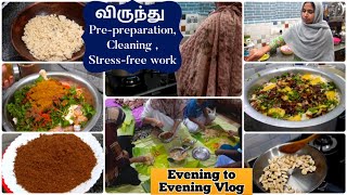 6 to 4 மணி வரை Busy Feast VlogPrepreparation CleaningHyderabadi Chicken Dum BriyaniNuts Powder [upl. by Yelyac]