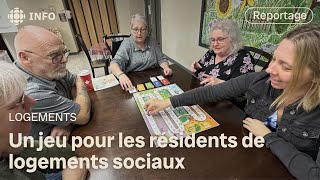 Un jeu de société pour briser l’isolement dans les logements sociaux [upl. by Odlonyer278]