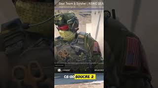 Agents in CS2 Seal Team 6 Soldier  NSWC SEAL [upl. by Egdamlat797]