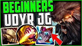 EASY 67 WR BUILD UDYR BUILD  How to Play Udyr amp CARRY Best BuildRunes Udyr Guide Season 14 [upl. by Eltsyek]