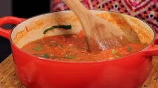 How to Make Tomato Sauce From Fresh Tomatoes  Italian Cuisine [upl. by Eseuqram42]