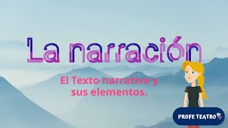 La narración El texto narrativo y sus elementos [upl. by Enileuqkcaj272]