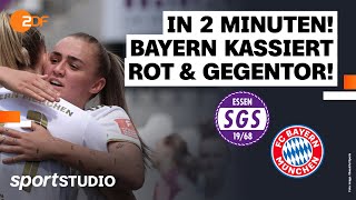 SGS Essen – FC Bayern München  Bundesliga Frauen 19 Spieltag Saison 202223  sportstudio [upl. by Aynot]