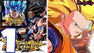 DRAGON BALL LEGENDS  Gameplay Walkthrough Part 1  Intro amp Tutorial iOS Android [upl. by Rehsa]