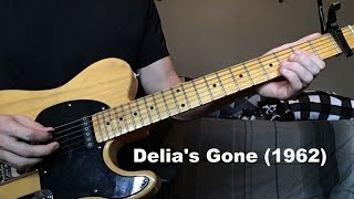 Delias Gone 1962 by Johnny Cash  Luther Perkins Instrumental [upl. by Rhee]