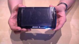 Archos 5 Internet Tablet with Google Android Hands On [upl. by Terej]